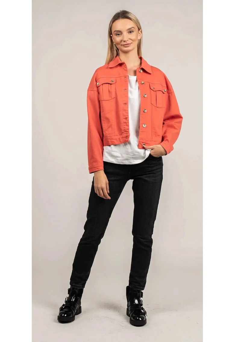 Jacheta cu maneci cazute, Coral, 36