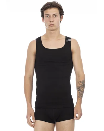 Set de top-uri slim-fit - 2 Piese, Negru