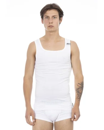 Set de top-uri slim-fit - 2 Piese, Alb