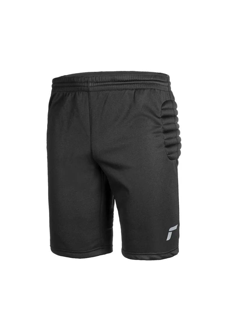 Pantaloni scurti de fotbal barbati,  Poliester, Negru