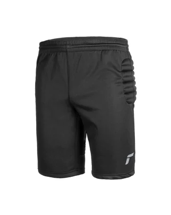 Pantaloni scurti de fotbal barbati,  Poliester, Negru