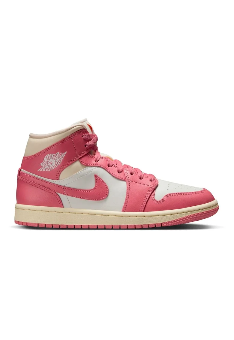 Pantofi sport  Air Jordan 1 Mid 43835, Bej/Roz