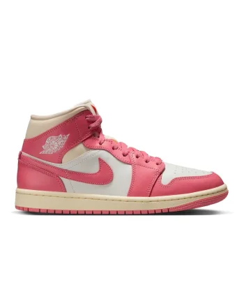 Pantofi sport  Air Jordan 1 Mid 43835, Bej/Roz