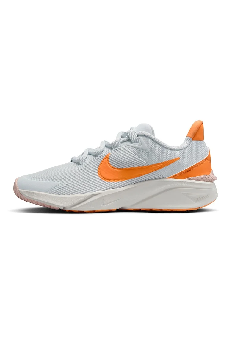Pantofi Star Runner 4 pentru alergare, Gri deschis/Portocaliu stins