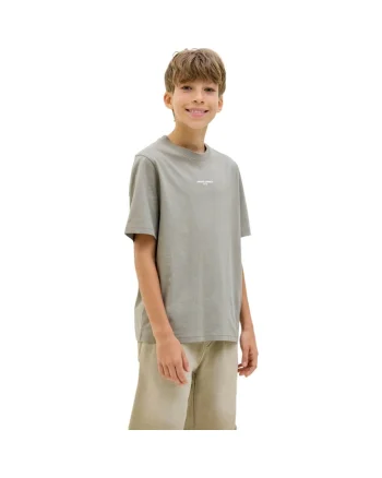 Tricou JACK &JONES Lido AOP Back Print JNR 43800, Gri