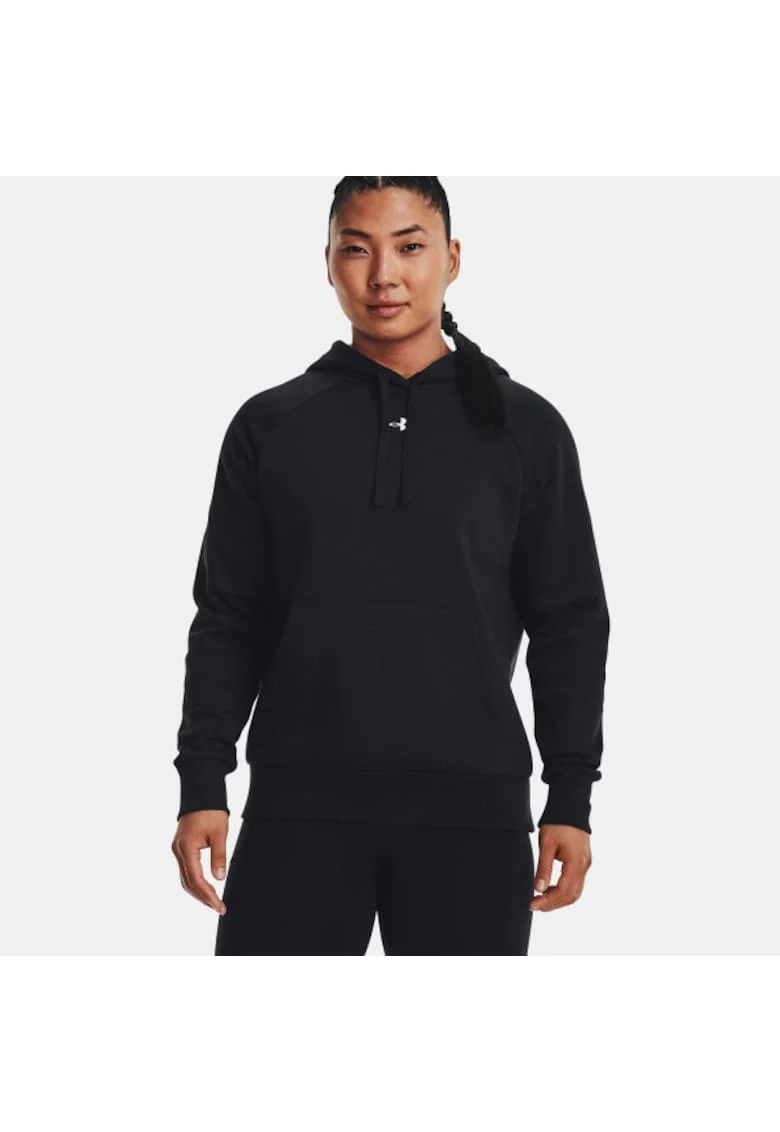 Hanorac sport dama  bumbac/poliester, negru, Negru