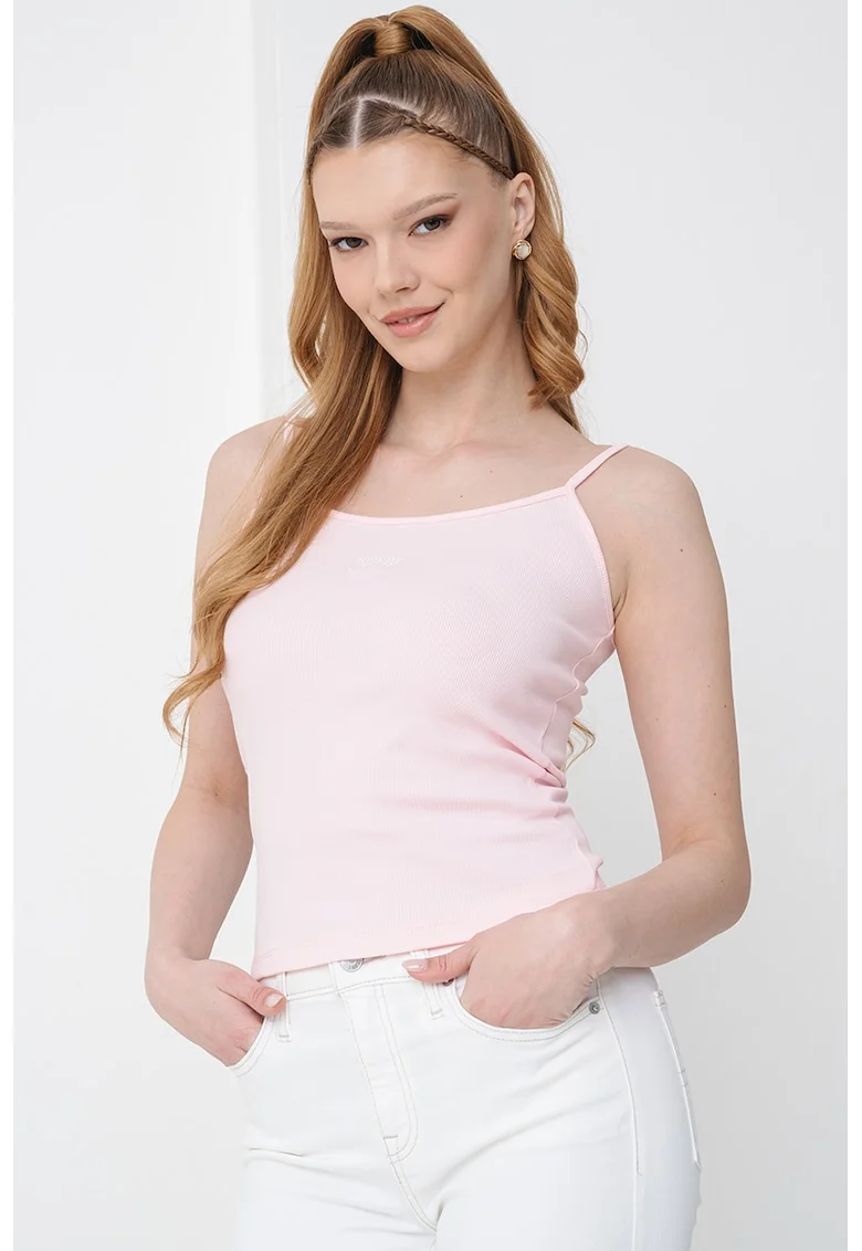 Top striat, Roz pastel
