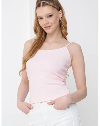 Top striat, Roz pastel