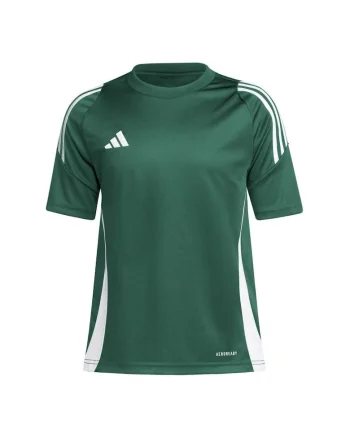 Tricou sport copii,  tiro 24 jr, Poliester, Verde