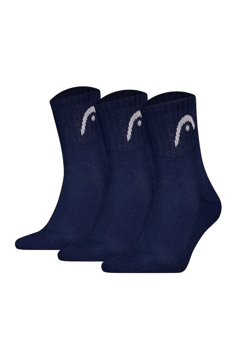 Set de sosete unisex pentru antrenament - 3 perechi, Albastru