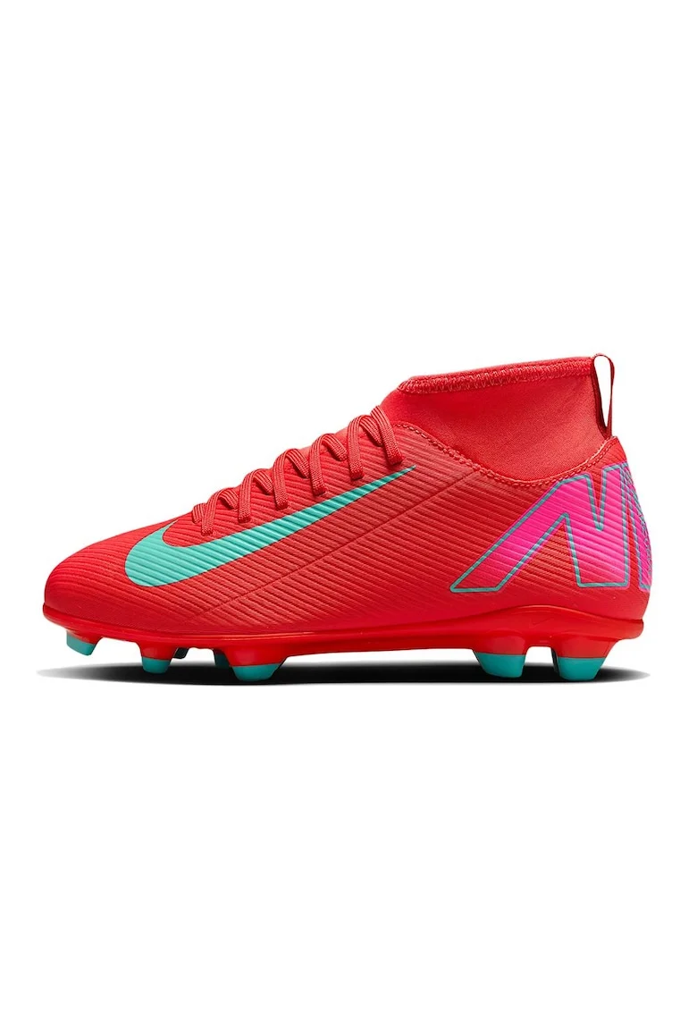 Ghete Fotbal  Mercurial Superfly 10 MG JR FQ8318-800, Baieti, Rosu