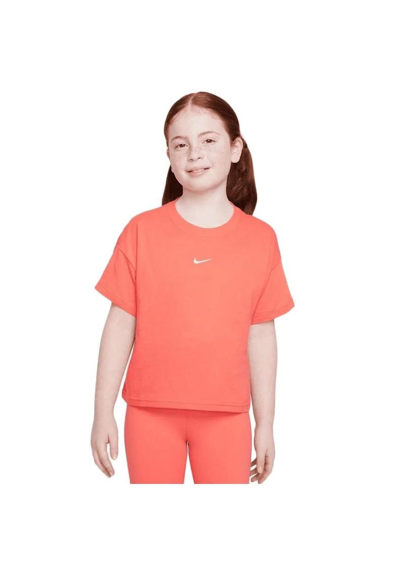Tricou  Sportswear Essential JR FZ5559-814, Fete, Portocaliu