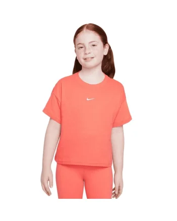 Tricou  Sportswear Essential JR FZ5559-814, Fete, Portocaliu