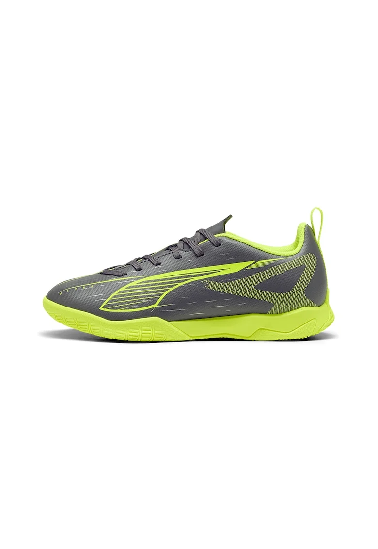 Pantofi low-cut pentru fotbal Ultra, Verde lime/Gri inchis