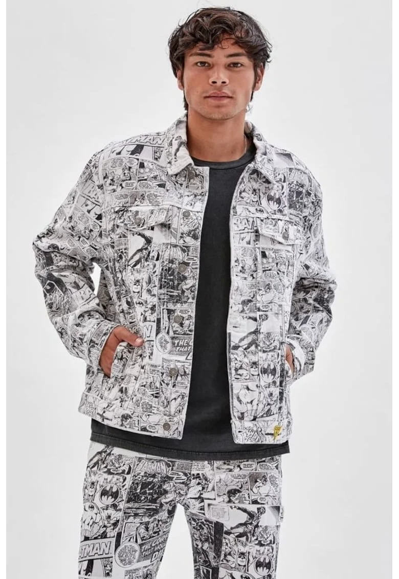 Geaca din denim  Originals Batman Comic Print