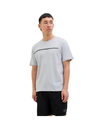 Tricou JACK &JONES Fusion Full Branding 43711, Gri