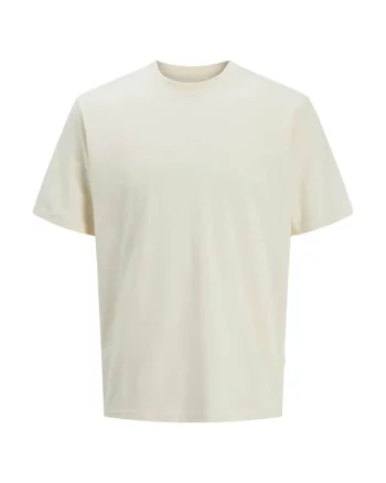 Tricou JACK &JONES Lido AOP Back Print 43775, Bej