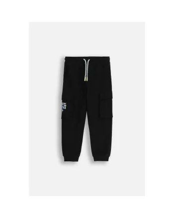Pantaloni sport slim fit cu talie ajustabila cu snur