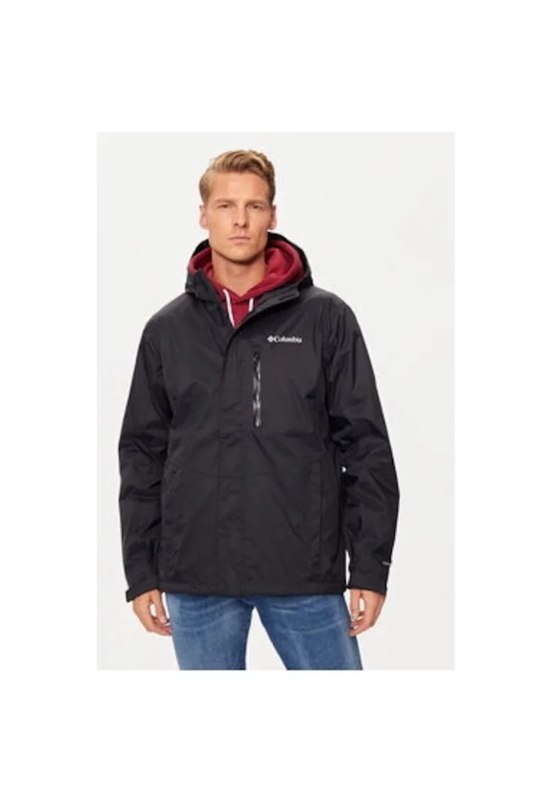 Geaca barbati,  303982140, Nylon, Negru, Negru