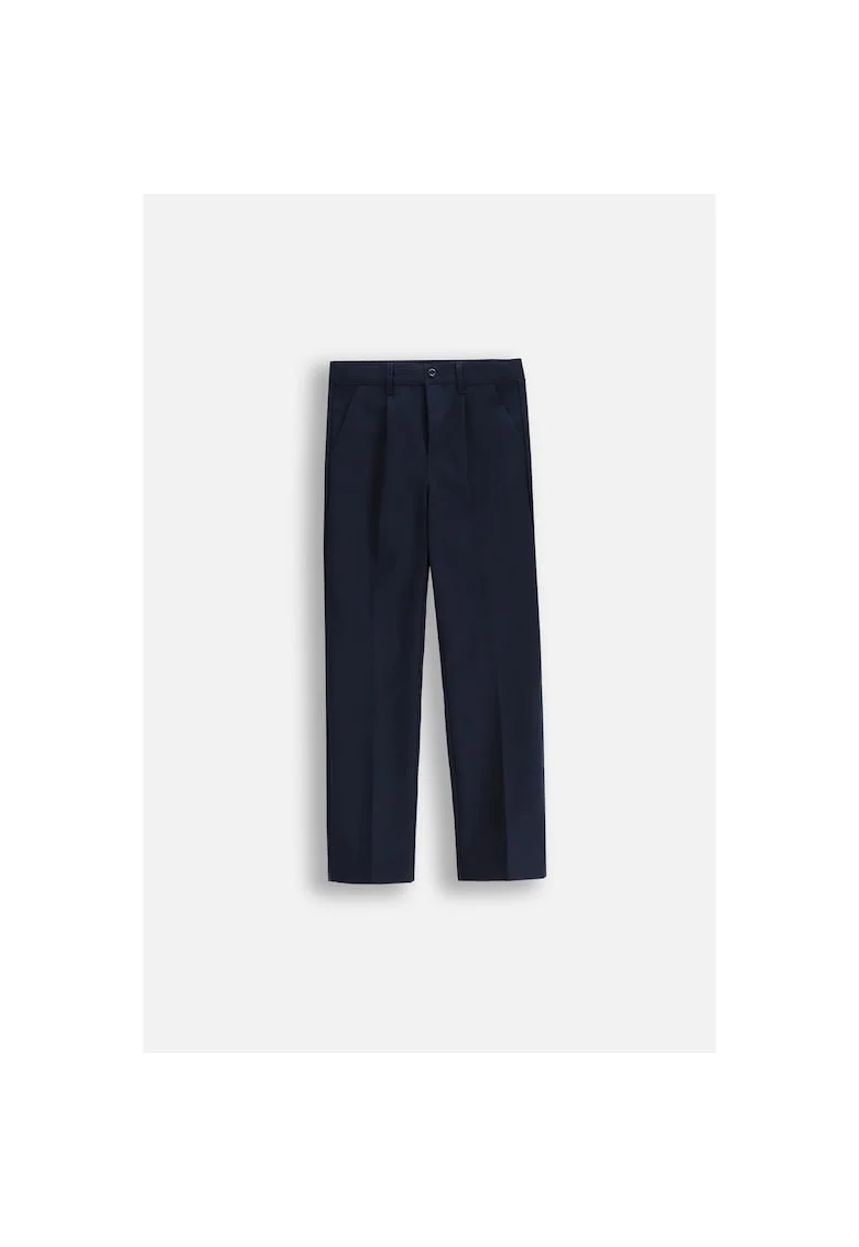 Pantalon formali cu buzunare oblice