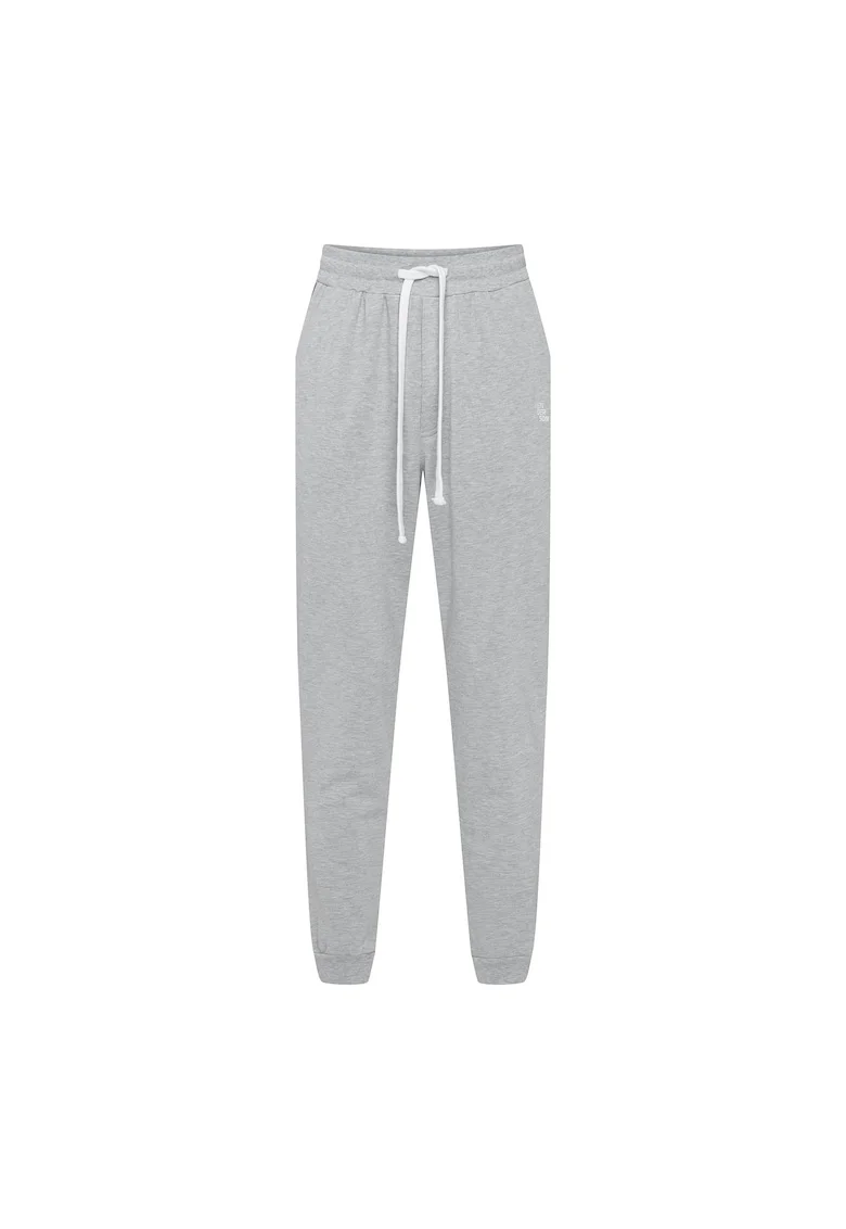 Pantaloni de trening lungi pentru barbati Attend2, bumbac, gri