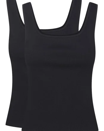 Maiouri dama  set de 2 perechi Negru