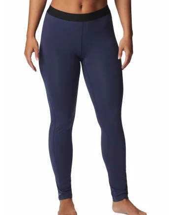 Colanti termici din material elastic, adecvati pentru sporturile de iarna Midweight, Albastru inchis