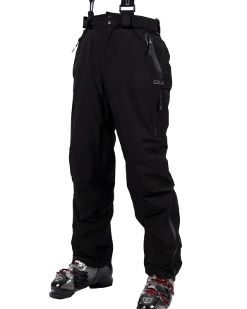 Pantaloni cu bretele pentru ski Kristoff II, Negru