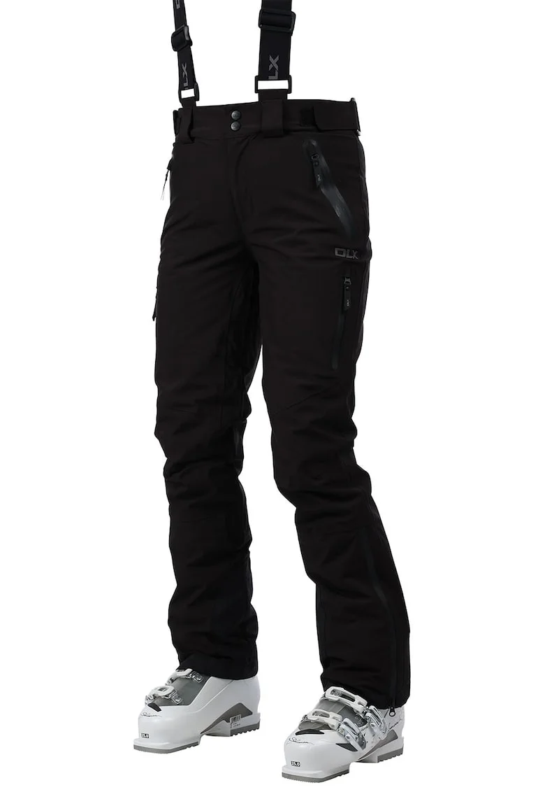 Pantaloni cu talie inalta pentru ski Marisol, Negru