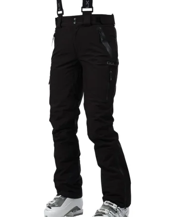 Pantaloni cu talie inalta pentru ski Marisol, Negru