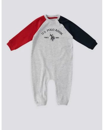 Salopeta lunga cu maneci raglan, Gri deschis