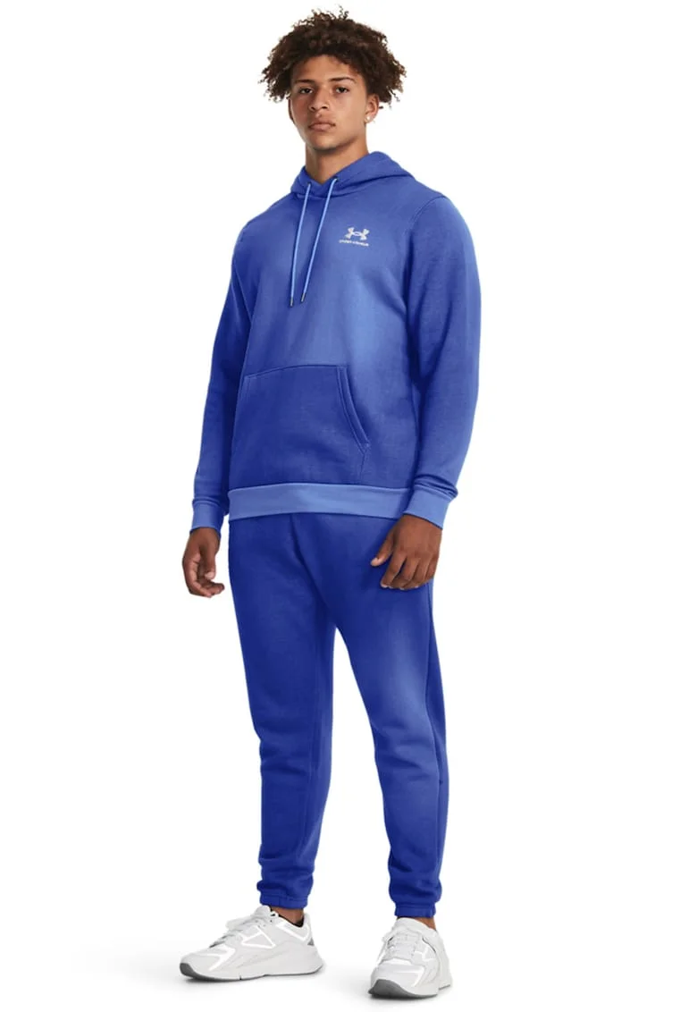 Hanorac cu buzunar kangaroo pentru fitness Essential, Albastru