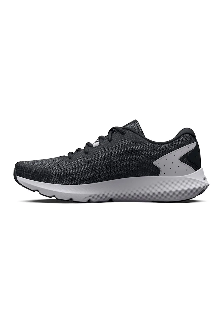 Pantofi Charged Rogue 3 pentru alergare, Alb/Negru/Argintiu