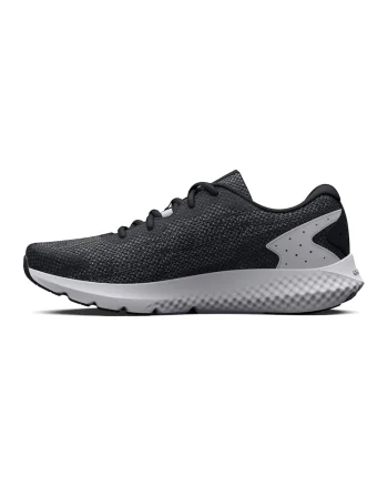 Pantofi Charged Rogue 3 pentru alergare, Alb/Negru/Argintiu