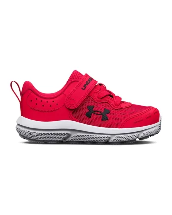Pantofi cu velcro Assert 10 pentru alergare, Rosu/Negru