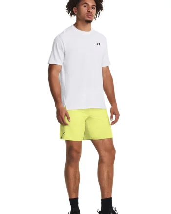 Pantaloni scurti, pentru fitness Tech Vent, Galben