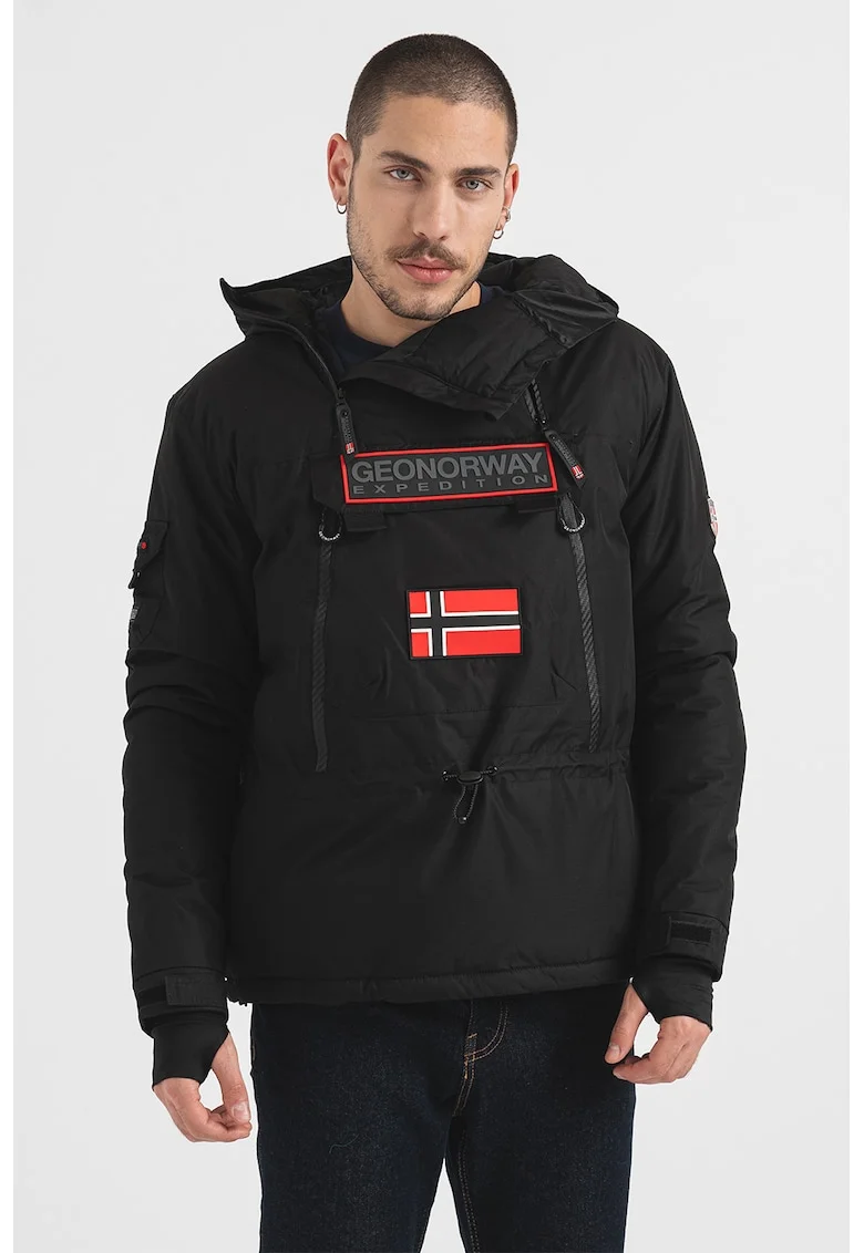 Geaca fara inchidere Benyamine, Negru