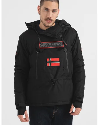 Geaca fara inchidere Benyamine, Negru