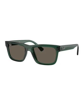Ochelari de soare dreptunghiulari unisex, Verde inchis