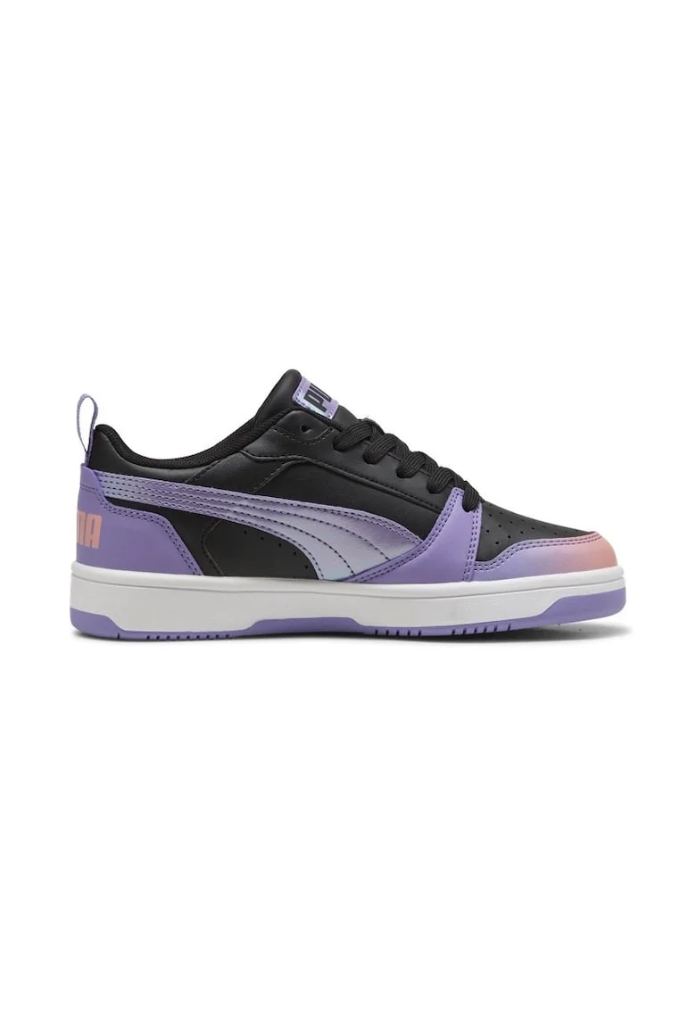 Pantofi sport  pentru Baieti, rebound v6 lo blurry dreams jr, 400593-02, Negru, Negru