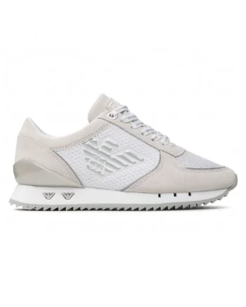 Pantofi sport  pentru Femei, black white woman, X7X005-XK210-M696, Alb, Alb