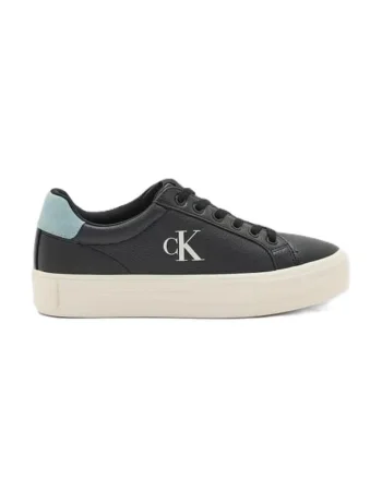Pantofi sport  pentru Femei, bold vulc flatf low lth m, YW0YW01669-0GX, Negru, Negru