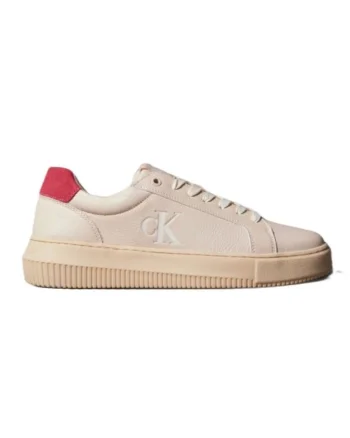 Pantofi sport  pentru Femei, chunky cupsole low laceup, YW0YW01670-0JV, Roz, Roz