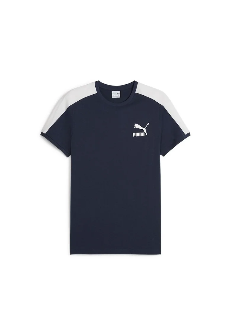 Tricou  pentru Barbati, t7 iconic tee, 538204-14, XS INTL, Albastru