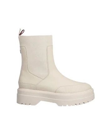 Pantofi sport  pentru Femei, feminine rubberirzed boot, FW0FW07475-ABH, Bej, Bej