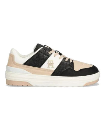 Pantofi sport  pentru Femei, th premium lo basket sneaker, FW0FW07564-YBH, Alb, Alb
