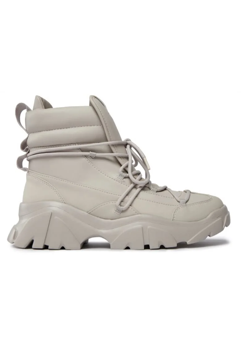 Pantofi sport  pentru Femei, boot flakes, X8M001-XK228-R342, Argintiu, Argintiu