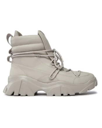 Pantofi sport  pentru Femei, boot flakes, X8M001-XK228-R342, Argintiu, Argintiu