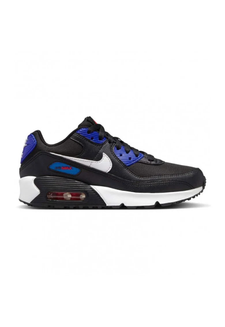 Pantofi sport  pentru Baieti, air max 90 nn gs sc, FV0369-001, Negru, Negru