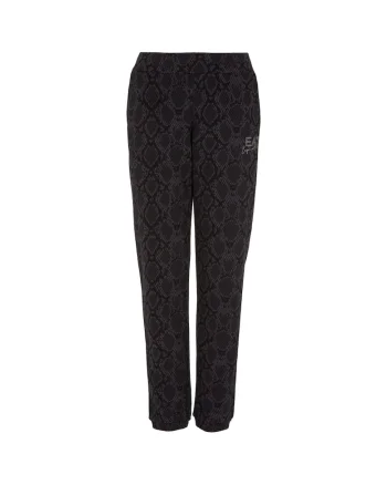 Pantaloni  pentru Femei, w pants ch allover, 6RTP57-TJQTZ-2238, Negru, Negru